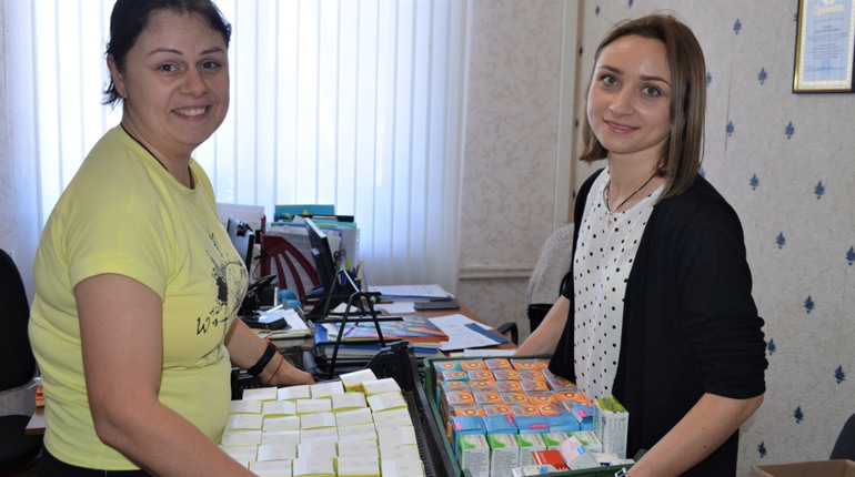 Місто добра: мешканці допомогли закупити ліки для переселенців та інших родин Біляївської громади