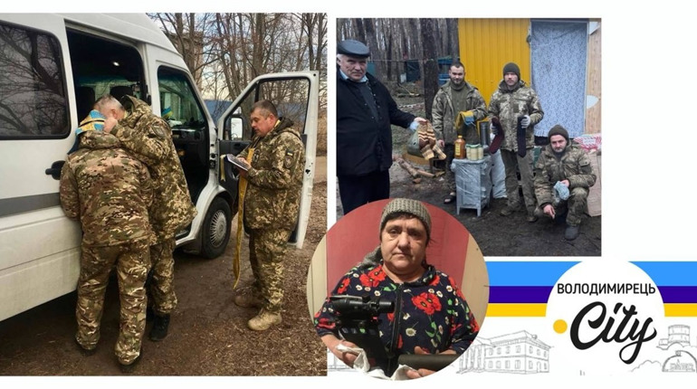 Гостинці, спорядження і благословіння – душпастирський візит на передову з Вараського благочиння ПЦУ