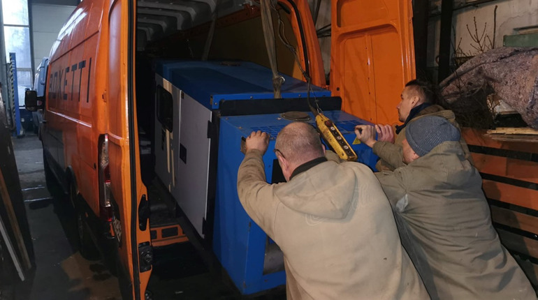 Нетішин отримав потужний генератор з Латвії