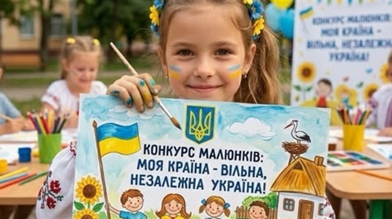 У Жовтих Водах стартує конкурс малюнків «Моя країна – вільна, незалежна Україна»