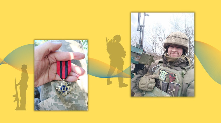 Все молоде життя провів на війні: Валерій Сальник з Меденич отримав відзнаку "Золотий хрест"
