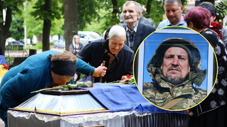 У Глухові попрощалися з воїном-добровольцем Олегом Тищенком, який загинув на Харківщині