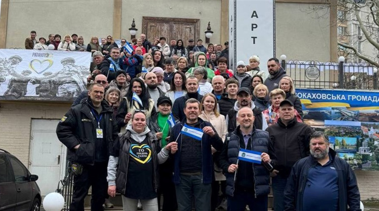 Новокаховчани в Одесі відзначили річницю утворення Херсонської області