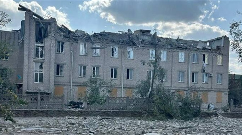 У Бериславі окупанти влучили в лікарню