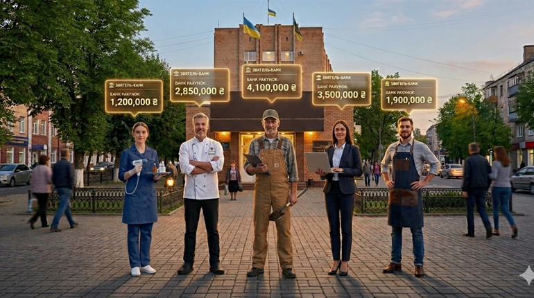 Майже кожен другий мільйонер району живе у Звягельській громаді