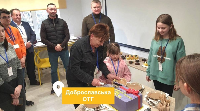 У селі Доброславської громади у міжнародний день щастя відкрили "Добро Hub: простір щасливих людей"