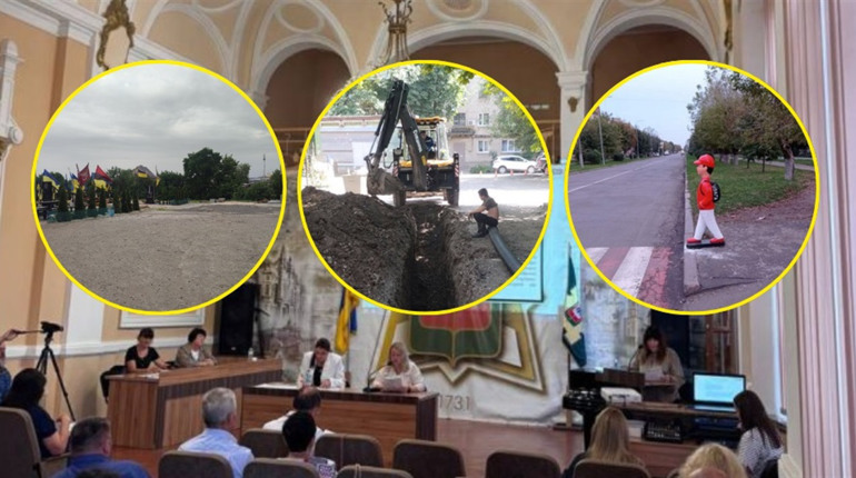 Цвинтар, манекени, труби та тротуари: як депутати розподілили понад 370 тисяч грн на потреби громади