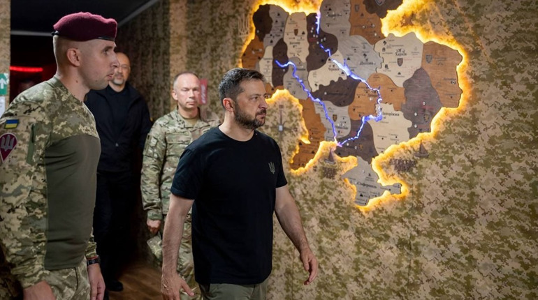 Зустріч з головами громад, військовими та річниця Курської операції: візит президента на Сумщину