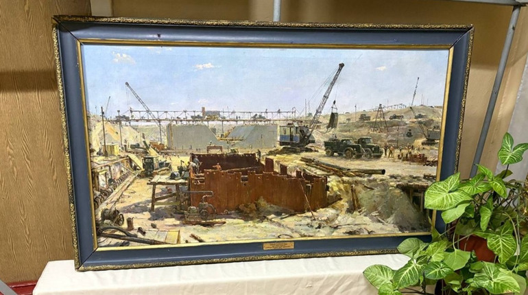 У Новій Каховці колаборанти відкрили виставку з картинами місцевих художників