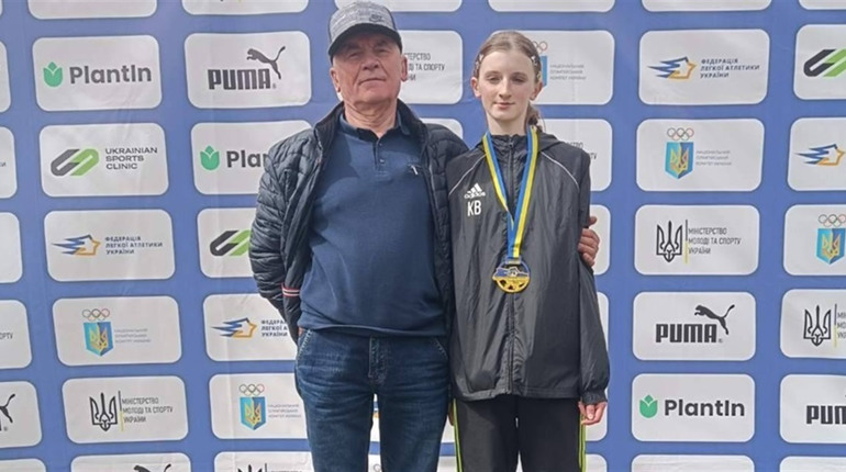 Марія Побережняк зі Старокостянтинова стала чемпіонкою України з легкоатлетичного кросу