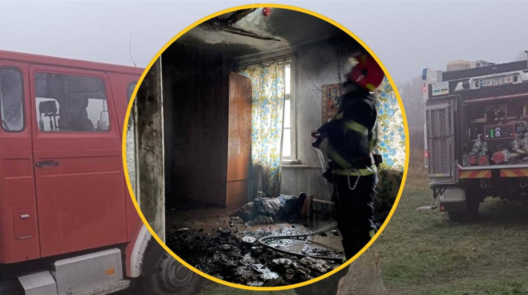 У Старовірівці загорівся житловий будинок: рятувальники швидко впоралися з вогнем