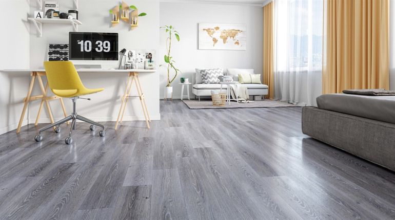 Сірий ламінат під дерево: як вибрати реалістичну текстуру