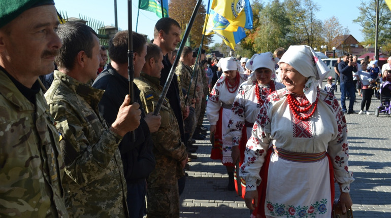 Як у Володимирці святкували День захисника України і ще три свята