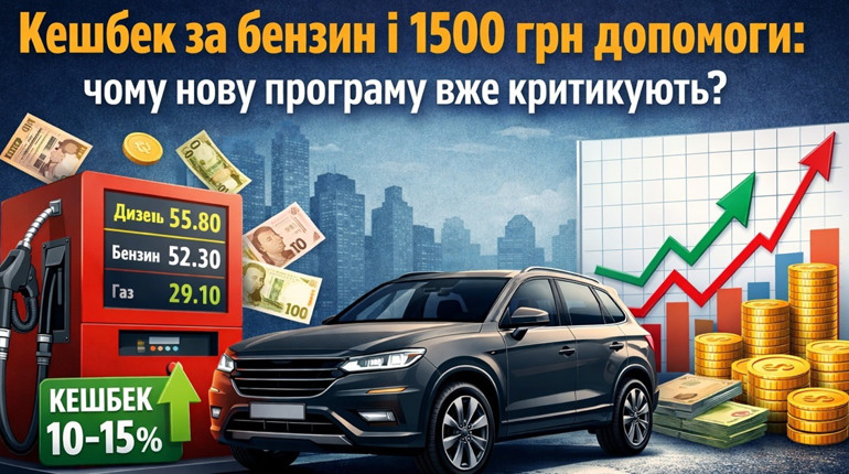 «Кешбек на бензин»: допомога чи ризик для бюджету – що кажуть експерти