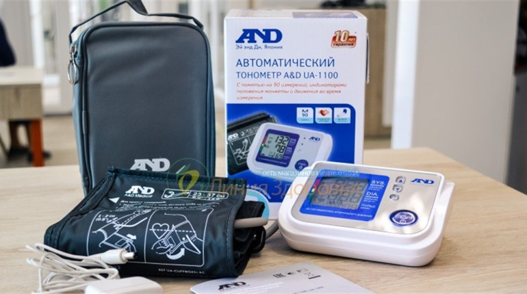 Тонометри AND по акції з подарунком в Запоріжжі від інтернет-магазину медтехніки lz.zp.ua
