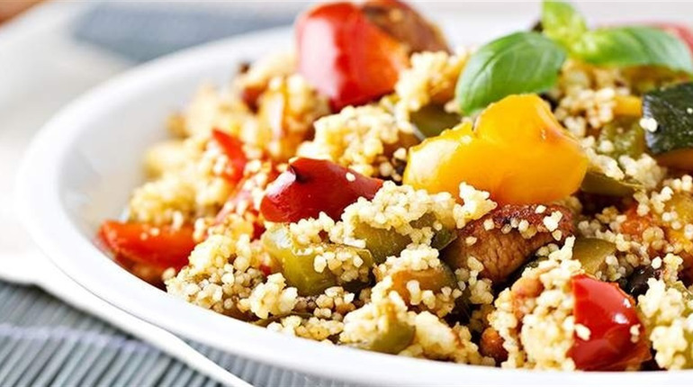 Рецепт дня: кускус із запеченими овочами
