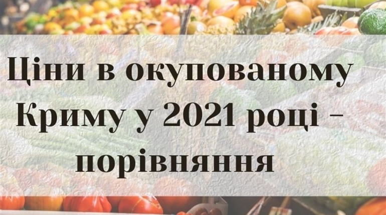Про «московські» ціни в окупованому Криму – інфографіка