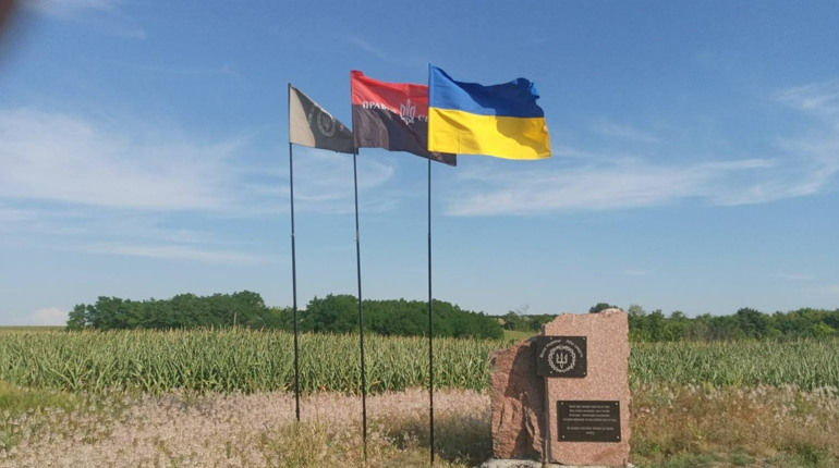 На "Гайдамацькій Січі" у Цибулево підняли прапори, що говорять мовою історії: що відомо
