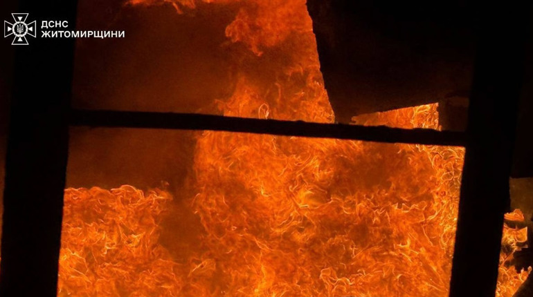 Двоє постраждалих внаслідок нічної атаки на Житомирщині