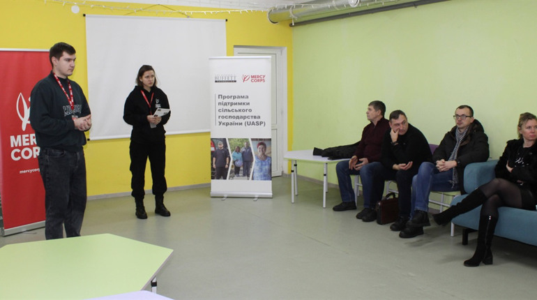 У Мені Mercy Corps презентувала грантову програму підтримки фермерів і підприємців