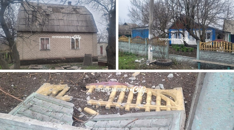 Ворог тричі вдарив по Петропавлівській громаді: вночі та на ранок атаки БпЛА