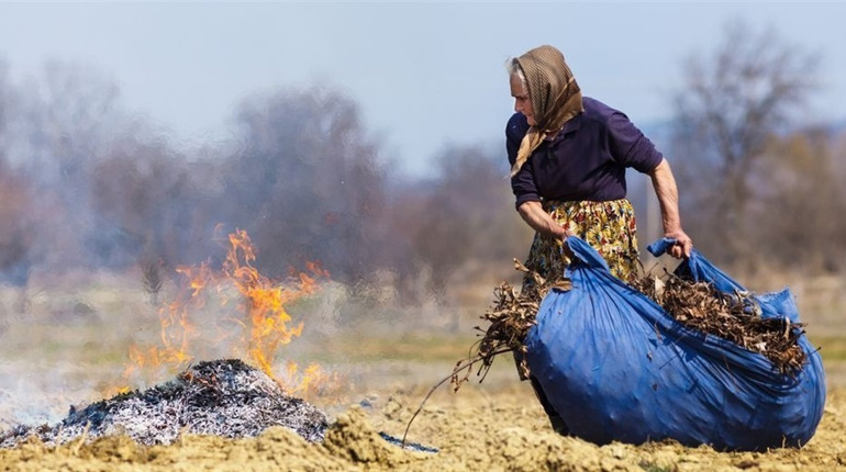 Пожежна небезпека: спалювати сміття та рослинність заборонено. За порушення вимоги – штраф
