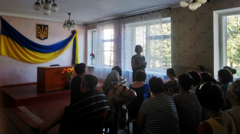 У Городці на зборах села вирішували питання приєднання до Кричільської територіальної громади