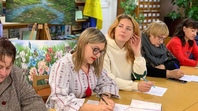 Розмовний клуб в Кагарлику: говорили про імена, прізвища та імена по батькові