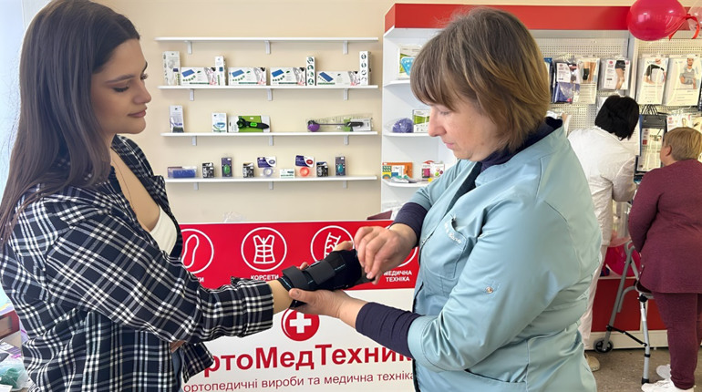 Для здоров'я та реабілітації: У Біляївці відкрили салон ортопедичних виробів та медтехніки