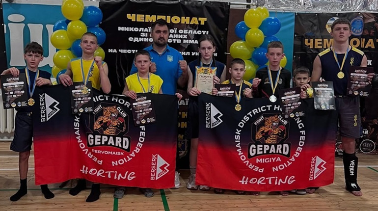 Команда Первомайщини відзначилася на обласному чемпіонаті з ММА