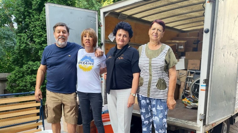 У Городок надійшов 16-й гуманітарний вантаж від земляків із Франції