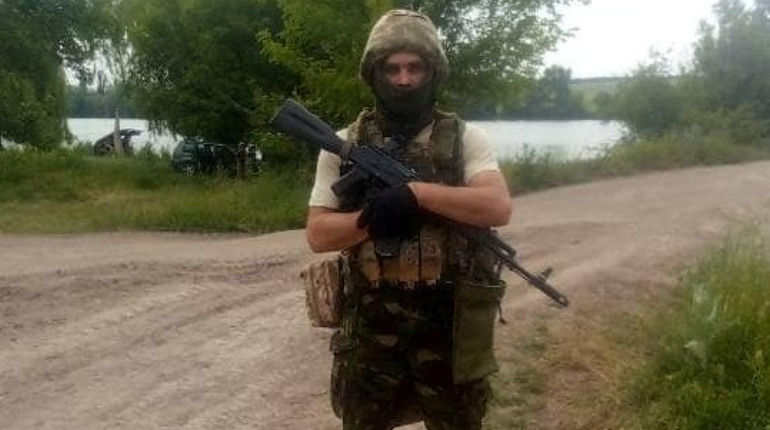 Захисник з Уманщини отримав військову відзнаку «Щит Сил ТрО»