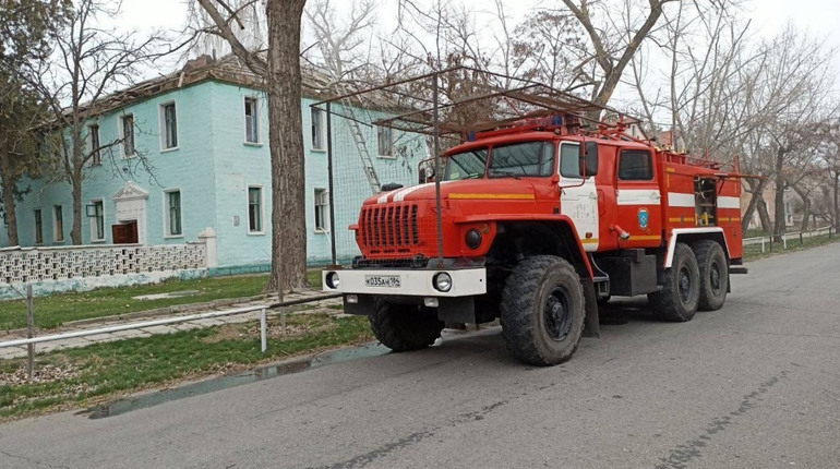 У Новій Каховці стався підпал у будівлі колишеього дитячого санаторію