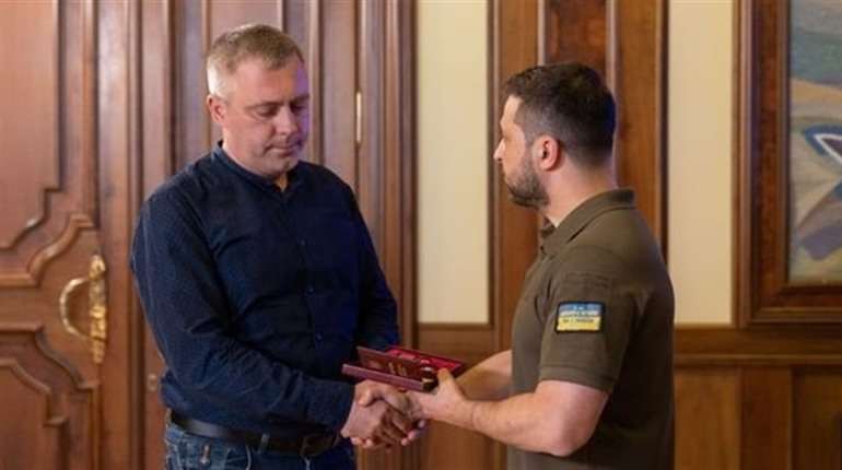Журналіст із Каховки отримав орден