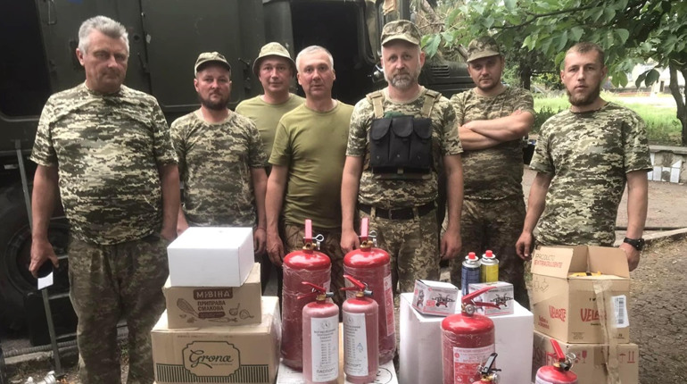 Єгери з Вараського району боронять Україну від окупанта - з автоматом та вогнегасником