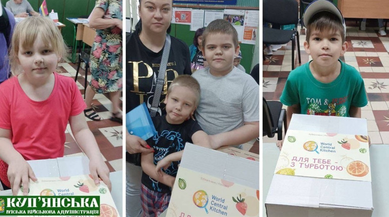 Фрукти з любов’ю: 340 маленьких мешканців Куп’янська отримали смачні набори