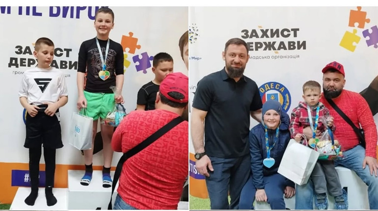 Учень Великобурлуцького ліцею Іван Кравченко призер турніру з адаптованої боротьби з джиу-джитсу