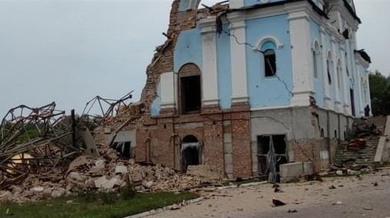Росіяни нищать релігійну спадщину Донбасу - Святогірську лавру. ФОТО