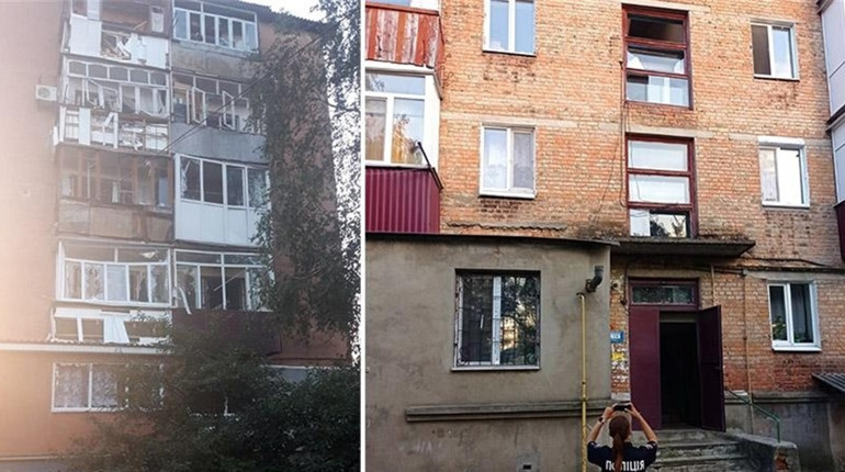 Наслідки ракетних ударів на Хмельниччині. Поліція опублікувала фото