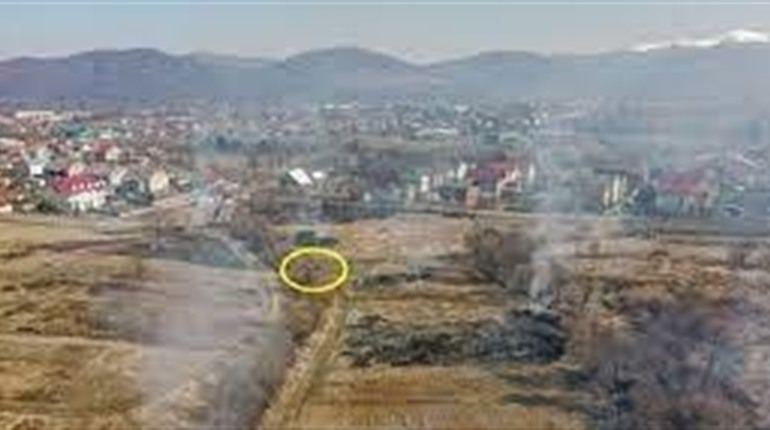 У Городку паліїв сухостою фіксують за допомогою дрона: правда чи міф?