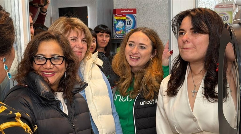 У Нерубайській громаді відкрили інклюзивну соціальну пральню: хто може нею скористатися