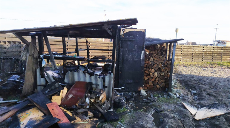 У Рафалівці пожежа знищила побутову техніку
