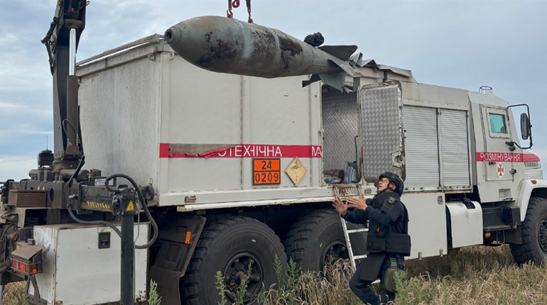 У Купʼянському районі під час польових робіт знайшли авіаційну бомбу