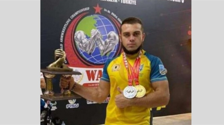 Чемпіон світу: прилучанин здобув першість з параармреслінгу