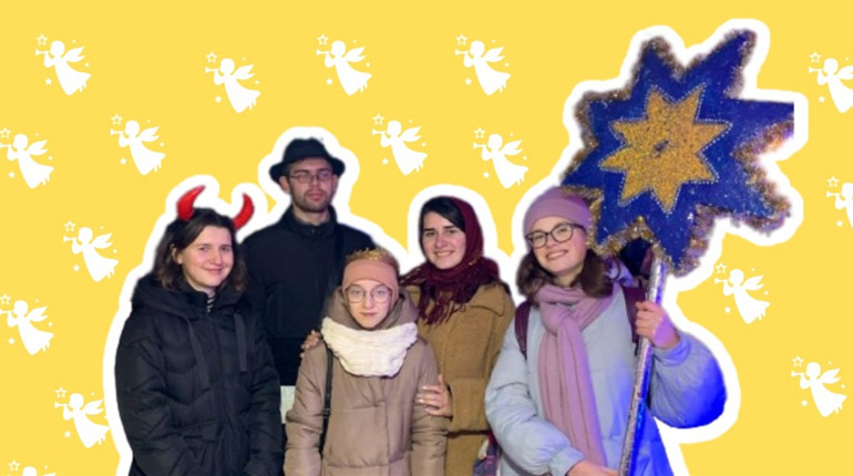 Зібрали понад 33 тисячі гривень: молодь Дрогобича наколядувала чималу суму для ЗСУ
