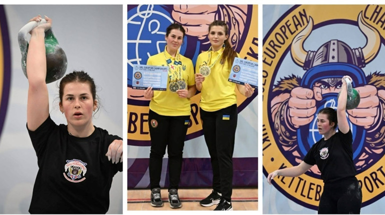Донька Героя зі Жмеринки Дарина Струкевич – чемпіонка Європи з гирьового спорту