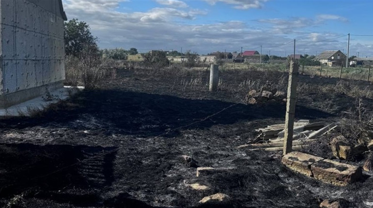 На вулиці Зелений хутір у Біляївці сталася пожежа: через спалювання сміття постраждали 10 ділянок