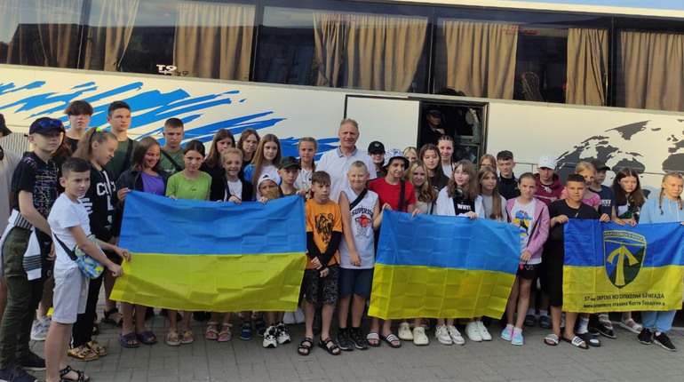 Діти військовослужбовців з Рівненщини поїхали на відпочинок до Хорватії