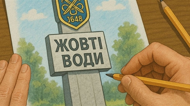 Запропонуй найкращий ескіз в’їзного знаку в Жовті Води та отримай 20 тисяч гривень: конкурс