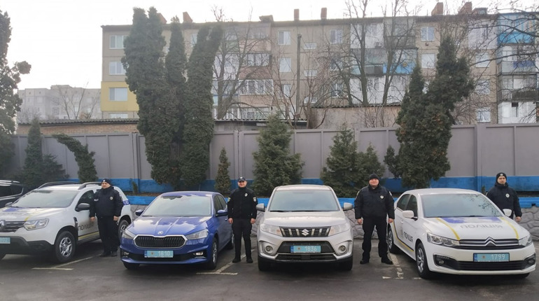 Фастівське управління поліції отримало нові автомобілі